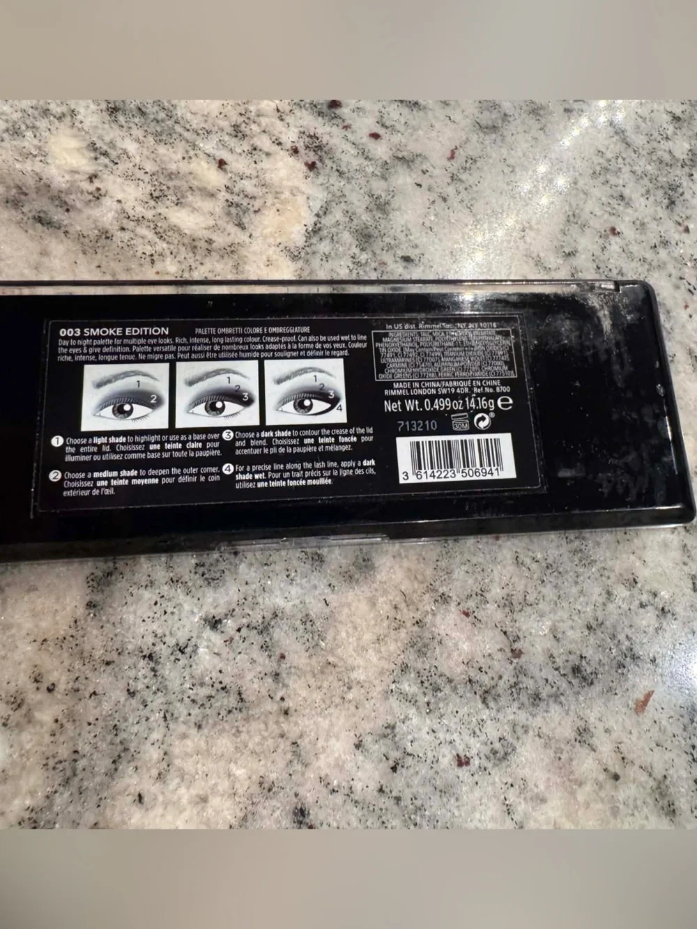 Rimmel Magnif'eyes Smoke Edition Eyeshadow Palette - Neutral to Smoky Shades